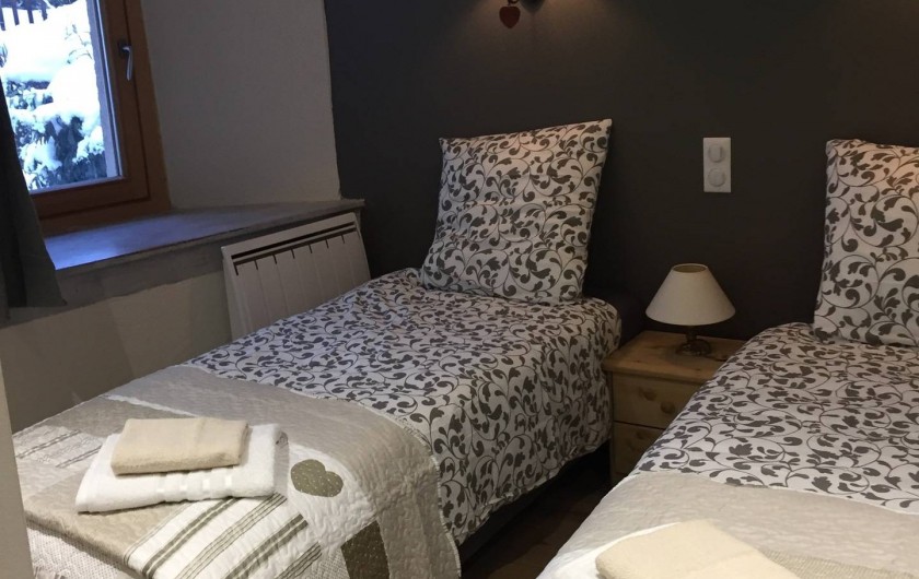 Location de vacances - Appartement à Sainte-Foy-Tarentaise - Chambre N° 2