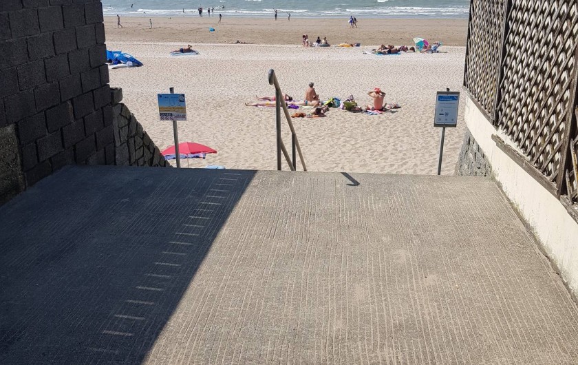 Location de vacances - Appartement à Blonville-sur-Mer - Chemin d'accès à la plage