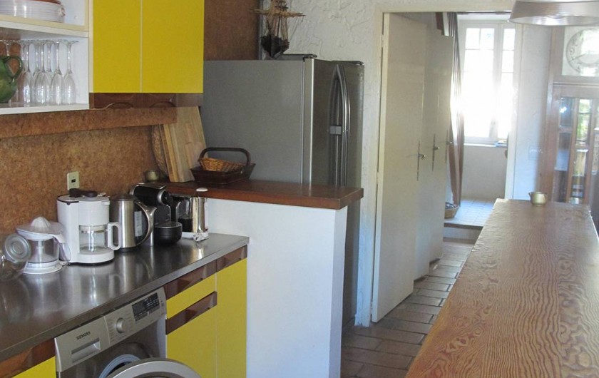 Location de vacances - Villa à Hyères - CUISINE À L' AMÉRICAINE