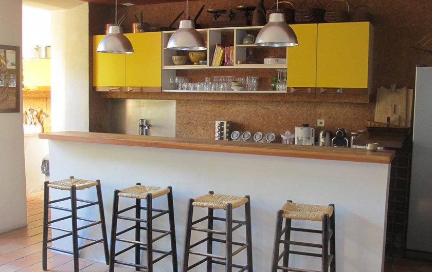 Location de vacances - Villa à Hyères - BAR /CUISINE