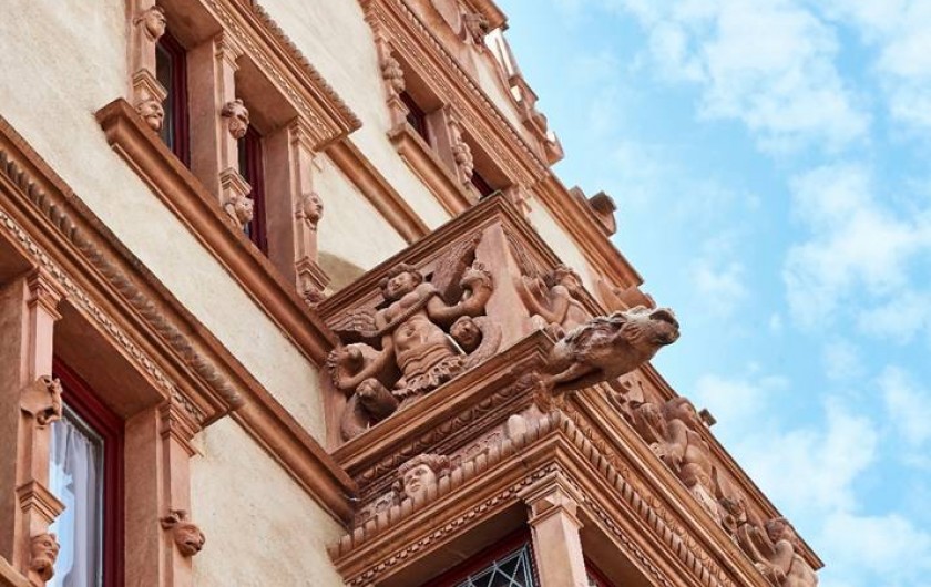 Location de vacances - Appartement à Colmar - La maison des Têtes