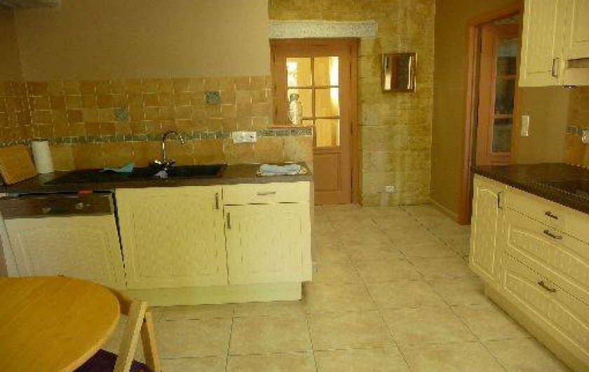 Location de vacances - Gîte à Badefols-sur-Dordogne - Cuisine de LA LONGERE