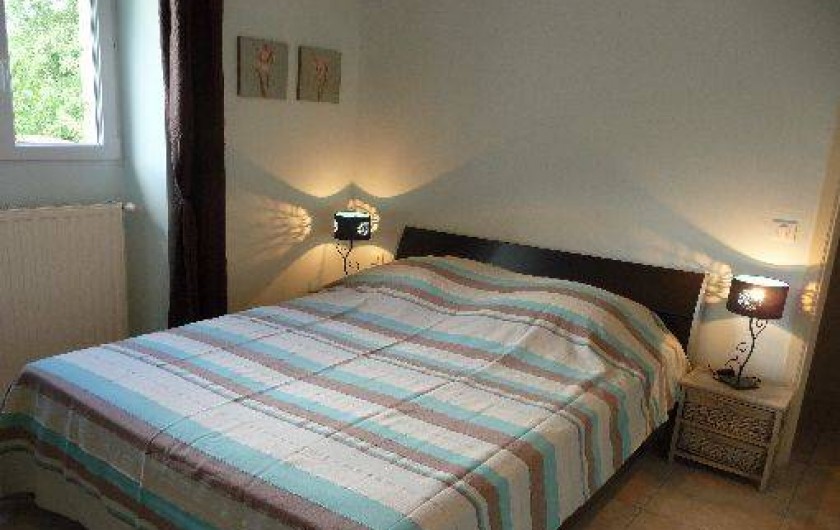 Location de vacances - Gîte à Badefols-sur-Dordogne - Chambre double de LA LONGERE