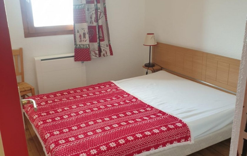 Location de vacances - Appartement à Valmeinier 1800 - chambre double