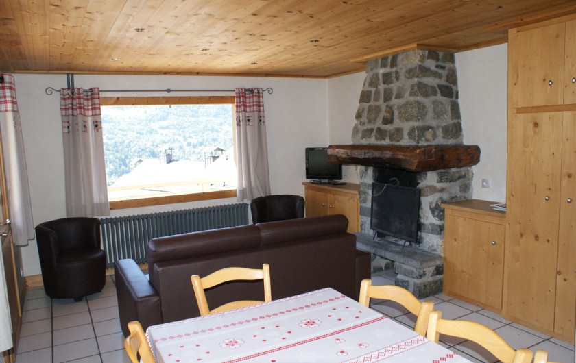 Location de vacances - Appartement à Méribel - Fougères 1 - Séjour