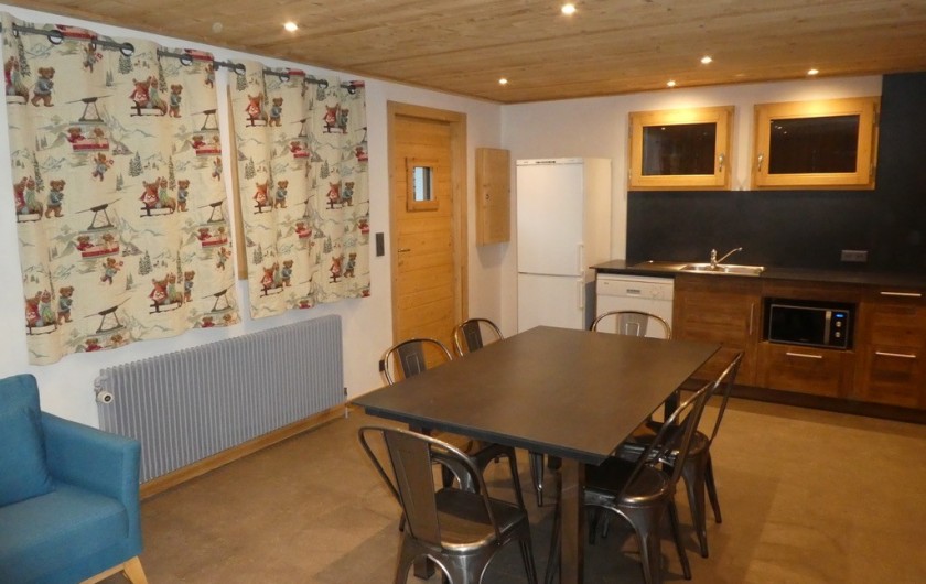 Location de vacances - Appartement à Méribel - Triolets - Séjour