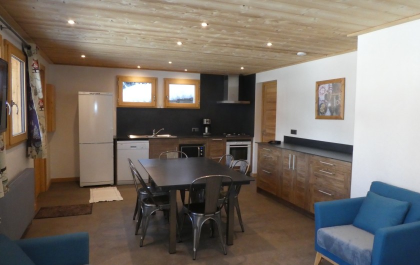 Location de vacances - Appartement à Méribel - Triolets - Séjour