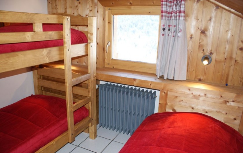Location de vacances - Appartement à Méribel - Fougères 2 - Chambre 3 lits