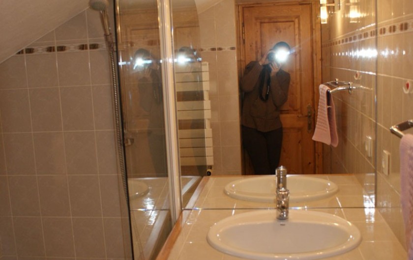 Location de vacances - Appartement à Méribel - Fougères 2 - Salle de bain
