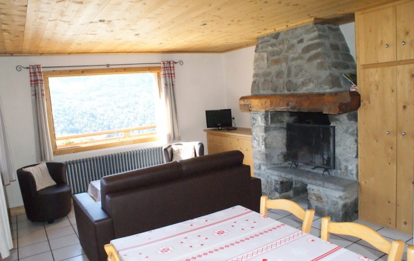 Location de vacances - Appartement à Méribel - Fougères 2 - Séjour