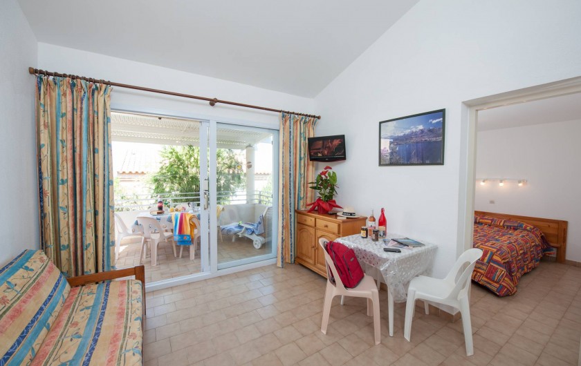 Location de vacances - Appartement à Lumio - Salon