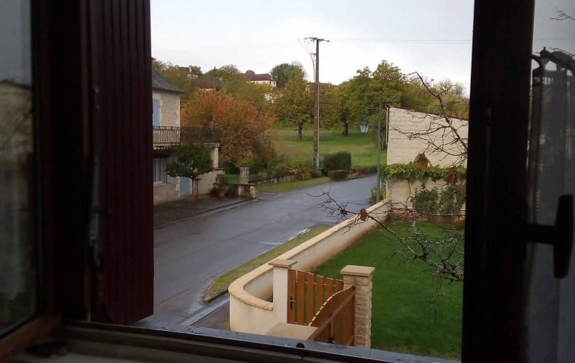 Location de vacances - Appartement à Liourdres - vue depuis le living