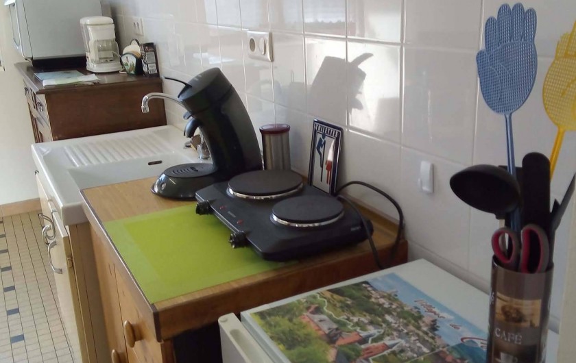 Location de vacances - Appartement à Liourdres - living électroménagers