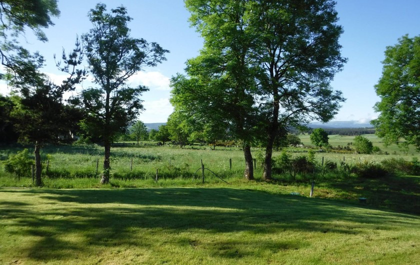 Location de vacances - Chalet à Villesoule - vu de la terrasse