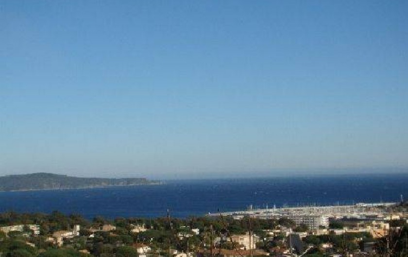 Location de vacances - Appartement à Cavalaire-sur-Mer - Vue panoramique