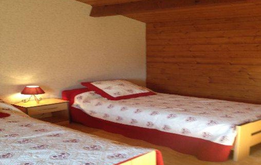 Location de vacances - Gîte à Segonzac - Chambre "colombard" 2 lits de 90cm