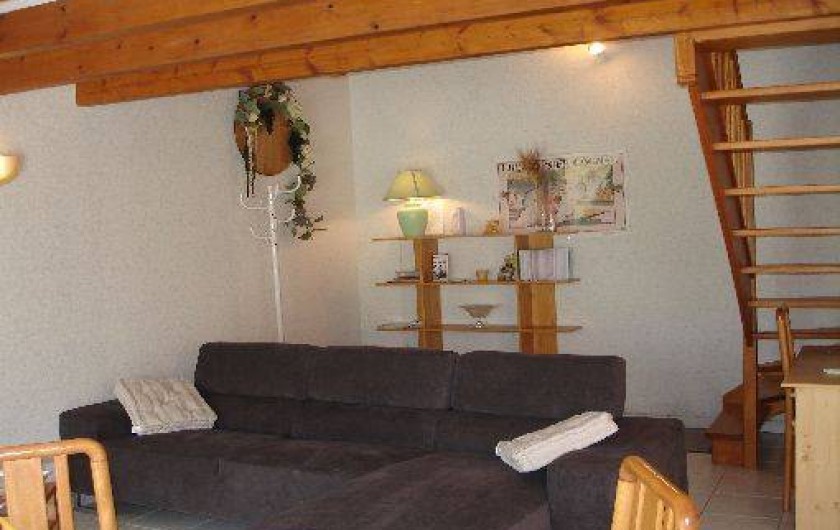 Location de vacances - Gîte à Segonzac - gite "Colombard" Coin repos avec internet