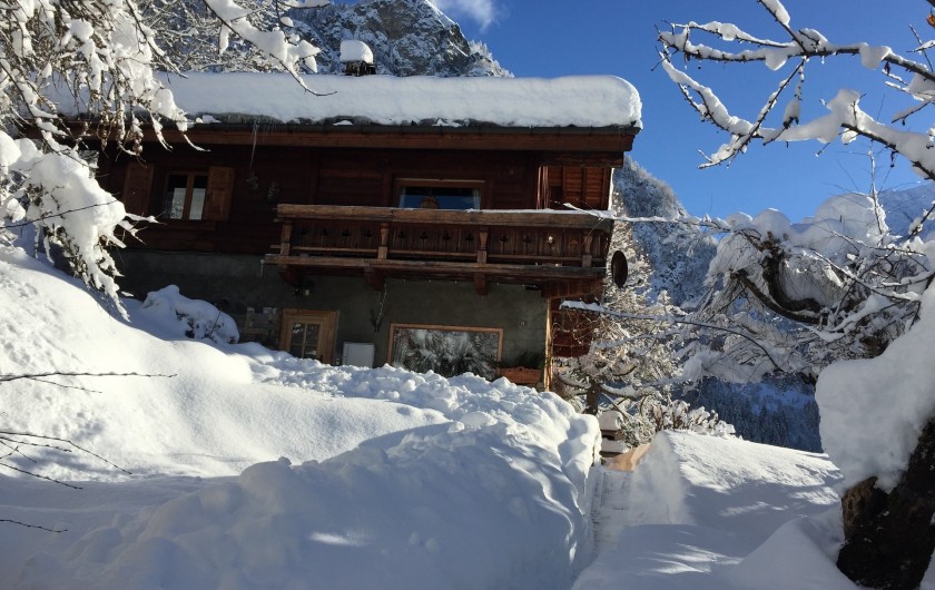 Location de vacances - Chalet à Servoz