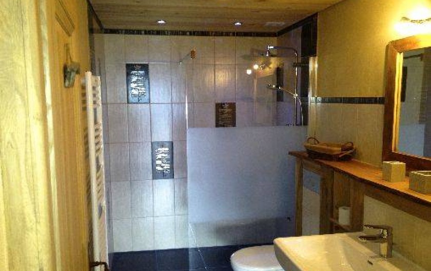 Location de vacances - Chalet à Servoz - La salle de bain