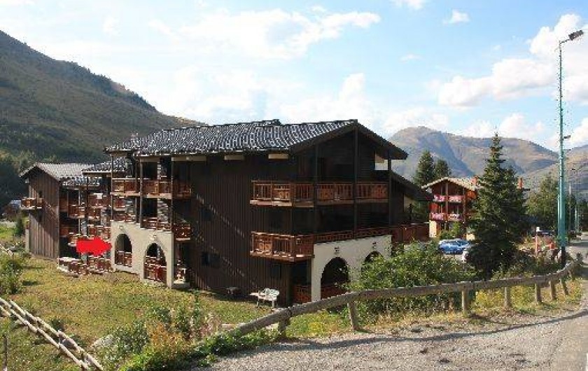 Location de vacances - Studio à Les Deux Alpes - Vénéon B Balcon plein SUD
