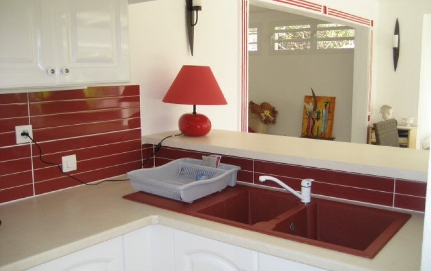 Location de vacances - Villa à Saint-François - cuisine équipée