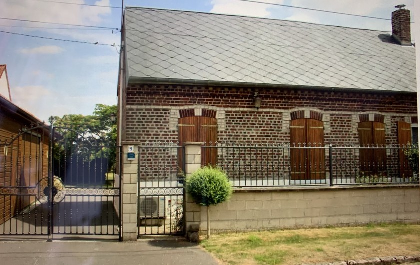 Location de vacances - Gîte à Omiécourt - Vue de la route