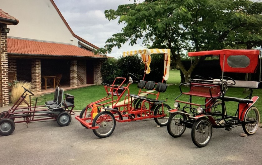 Location de vacances - Gîte à Omiécourt - Rosalies pour balades agréables et sportives