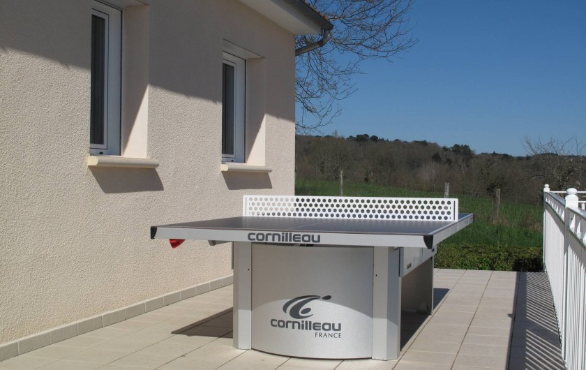 Location de vacances - Gîte à Cublac - Table de ping-pong