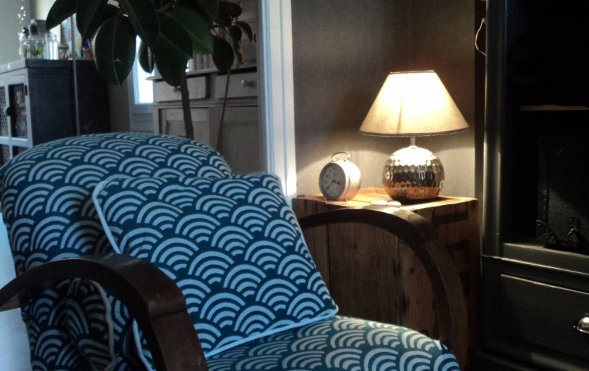 Location de vacances - Maison - Villa à Saint-Laurent-de-la-Salanque - Salon avec billard