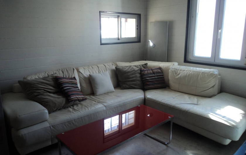 Location de vacances - Maison - Villa à Saint-Laurent-de-la-Salanque - Salon et coin TV