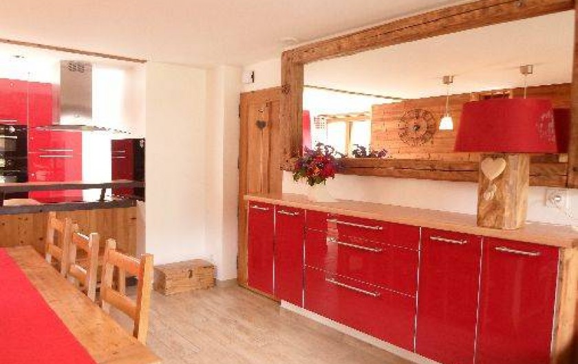 Location de vacances - Appartement à Valloire - un mobilier contemporain