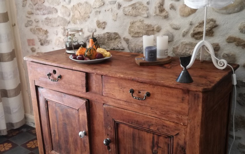 Location de vacances - Mas à Loupia - L'entrée