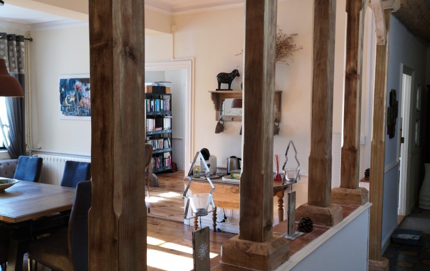 Location de vacances - Mas à Loupia - La salle à manger