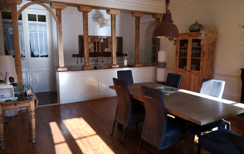Location de vacances - Mas à Loupia - Salle à manger