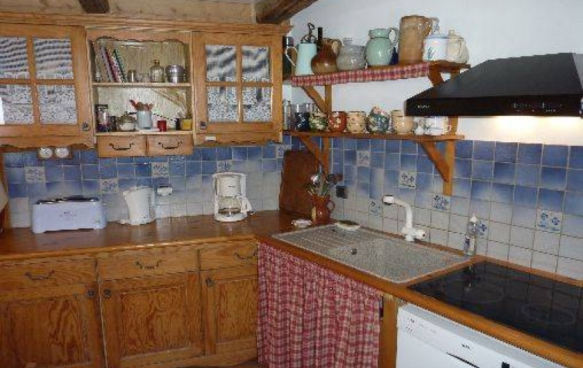 Location de vacances - Chalet à Saint-Jean-d'Arves - cuisine RDC