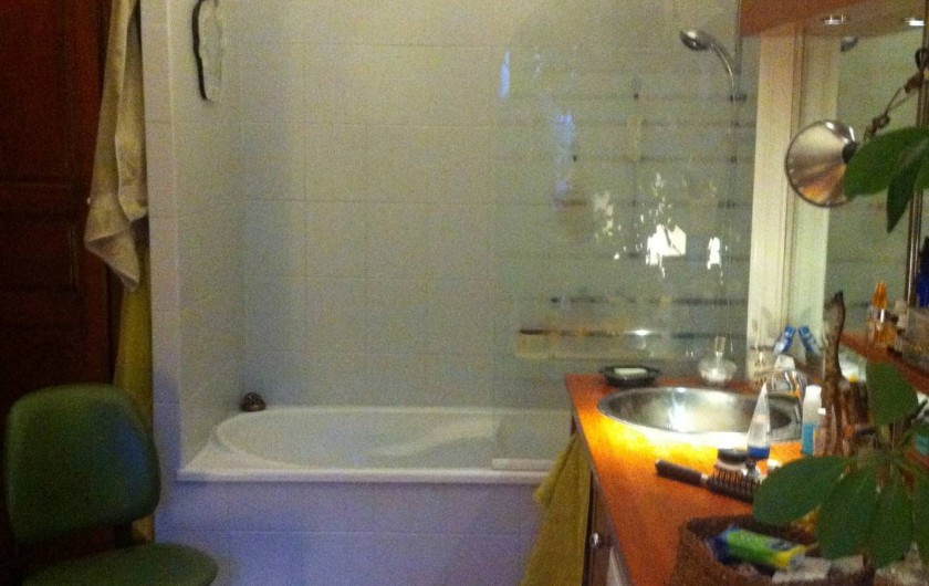 Location de vacances - Appartement à L'Île-Rousse - SALLE DE BAINS
(toilettes séparés)