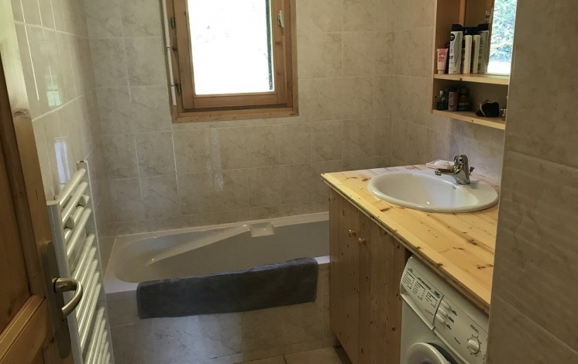 Location de vacances - Appartement à Samoëns - Salle de bains