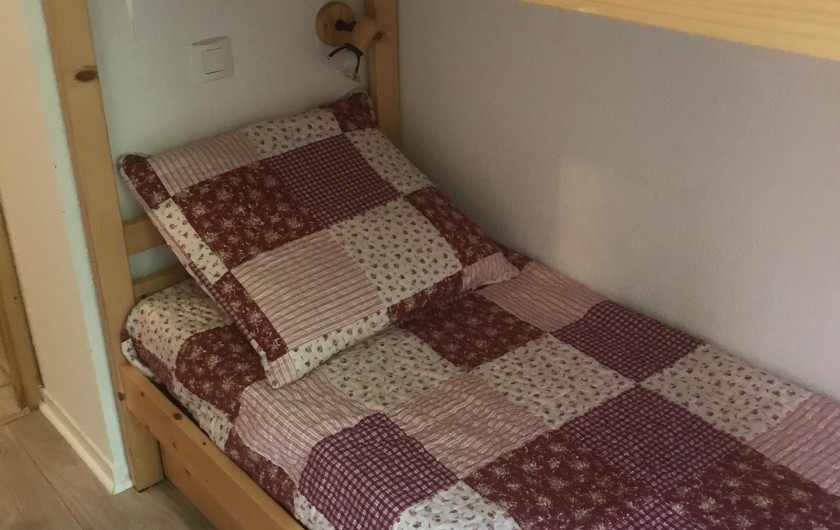 Location de vacances - Appartement à Samoëns - Lits superposés