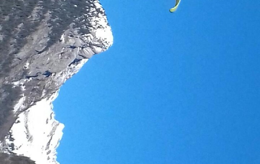 Location de vacances - Appartement à Samoëns - Vue à skis