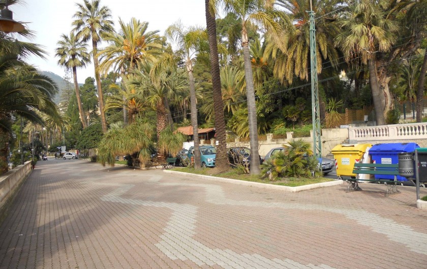 Location de vacances - Appartement à Ospedaletti - promenade de Ospedaletti