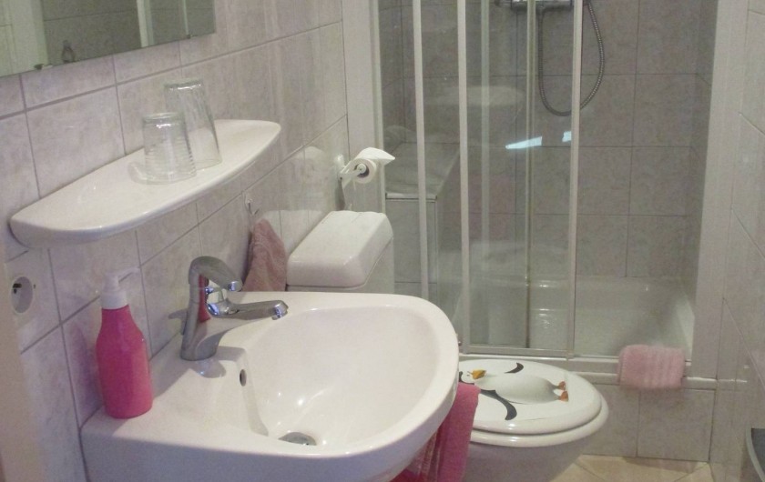 Location de vacances - Chambre d'hôtes à Eguisheim - Sa  salle de  bain
