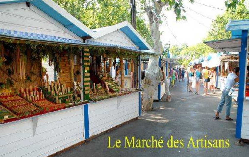 Location de vacances - Appartement à Argelès-sur-Mer - Le marché des artisants