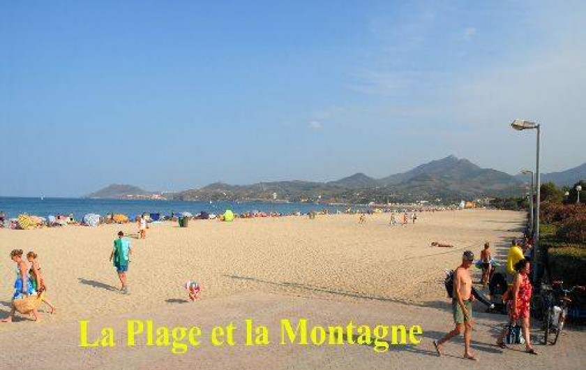 Location de vacances - Appartement à Argelès-sur-Mer - La plage