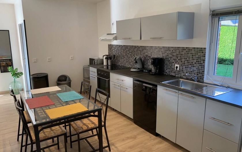 Location de vacances - Gîte à Helfaut - coin cuisine " le grand bois"