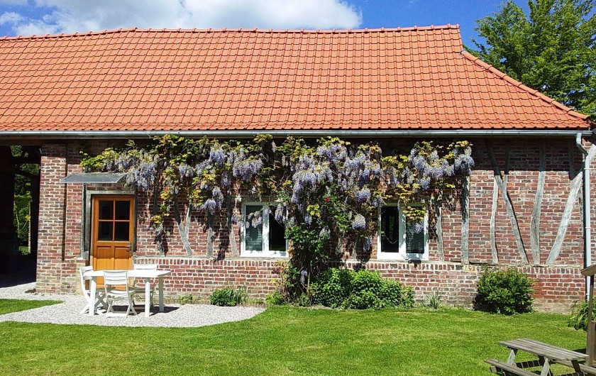 Location de vacances - Gîte à Helfaut - vue extérieure " le grand bois"