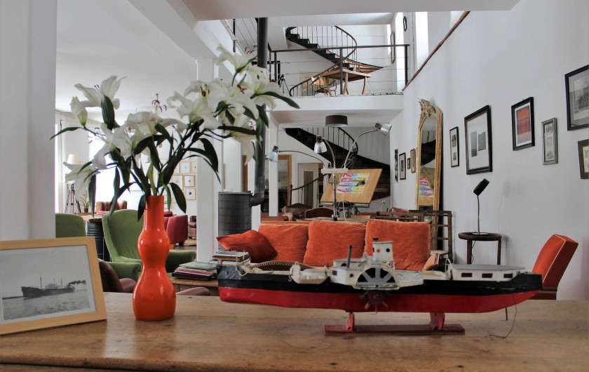 Location de vacances - Chambre d'hôtes à Aubrac - Le salon