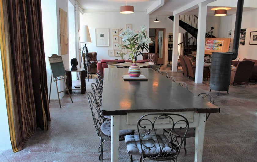 Location de vacances - Chambre d'hôtes à Aubrac - La salle a manger/ salon