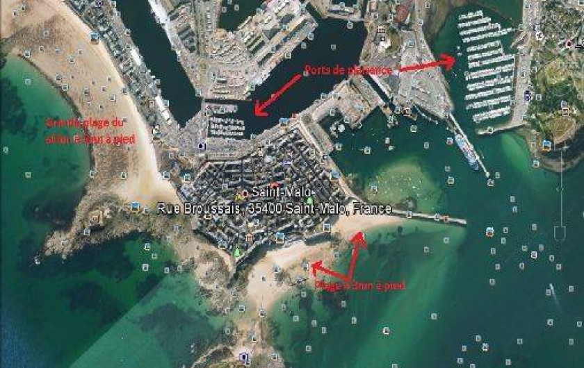 Location de vacances - Studio à Saint-Malo