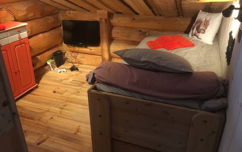 Location de vacances - Chalet à Bolquère - Le Grenier et sa console de jeux