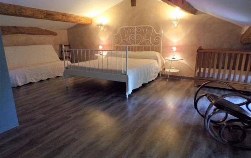 Location de vacances - Gîte à Vignonet - Chambre étage